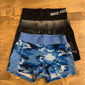 Variety Pack- Spandex Shorts